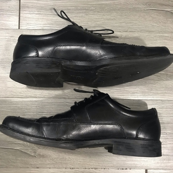 Johnston & Murphy size 12.5 Waterproof Black Leathet Stanton Lace‎ Oxfords main image 2